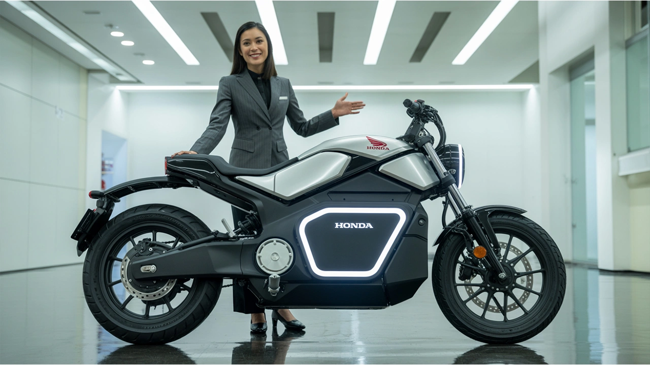 Honda’s Upcoming EV Motorcycle