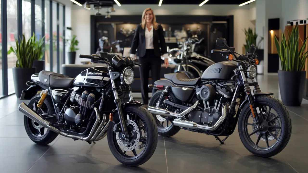 Kawasaki Eliminator 400 vs Harley X440