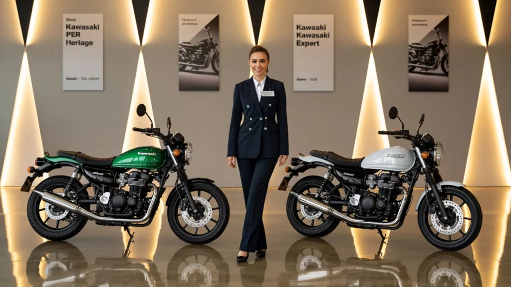 Kawasaki W175 SE 2025 Color Options