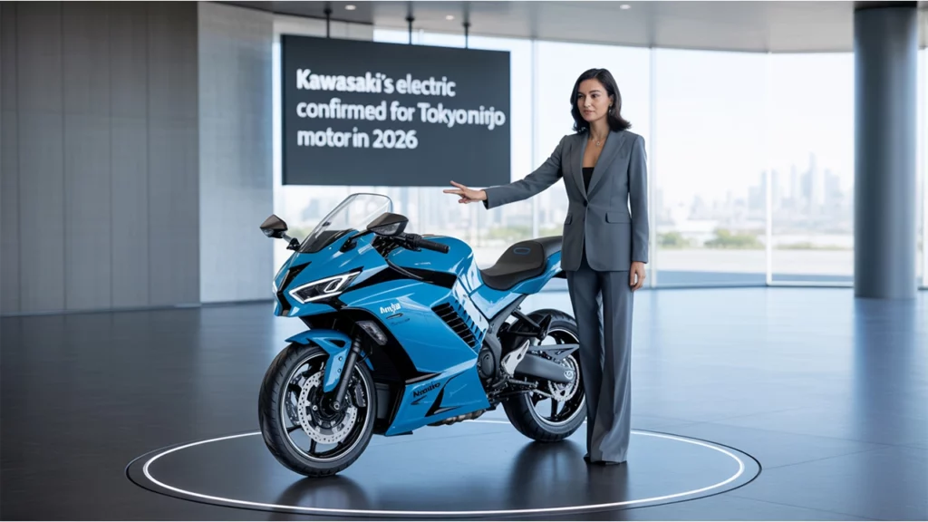 Kawasaki’s Electric Ninja Confirmed for Tokyo Motor