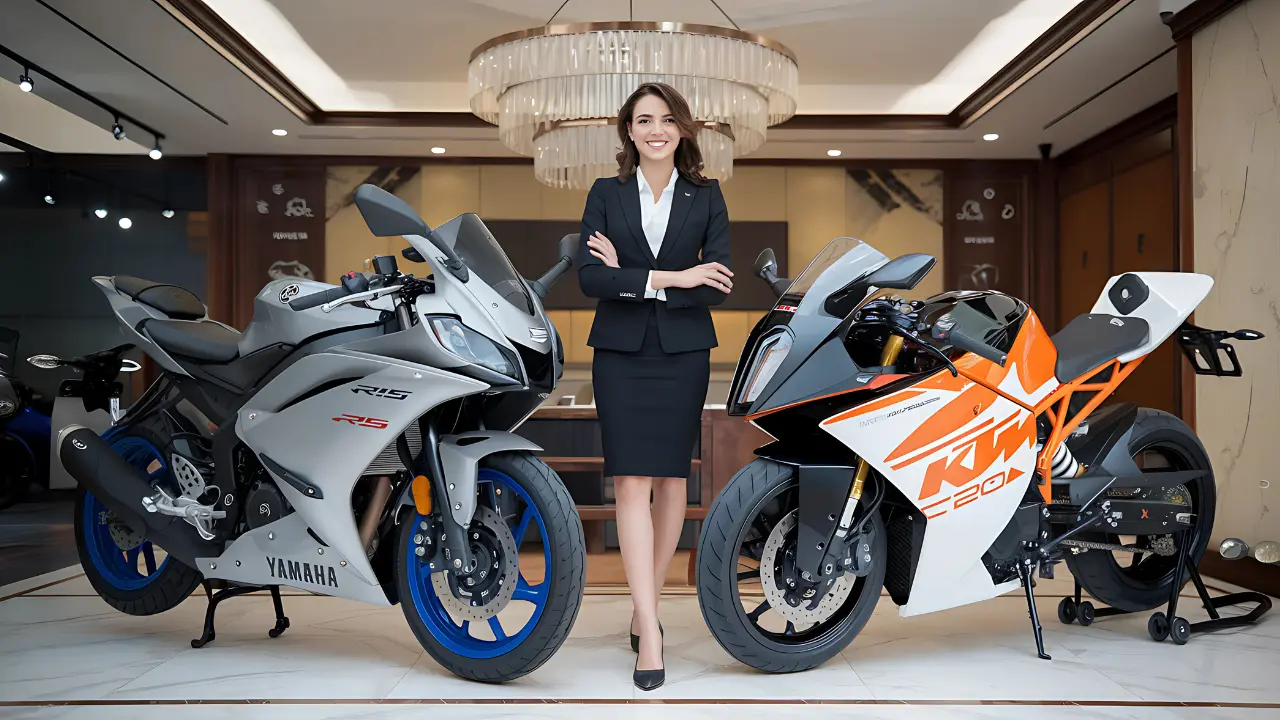 Yamaha R15 V5 vs KTM RC 200