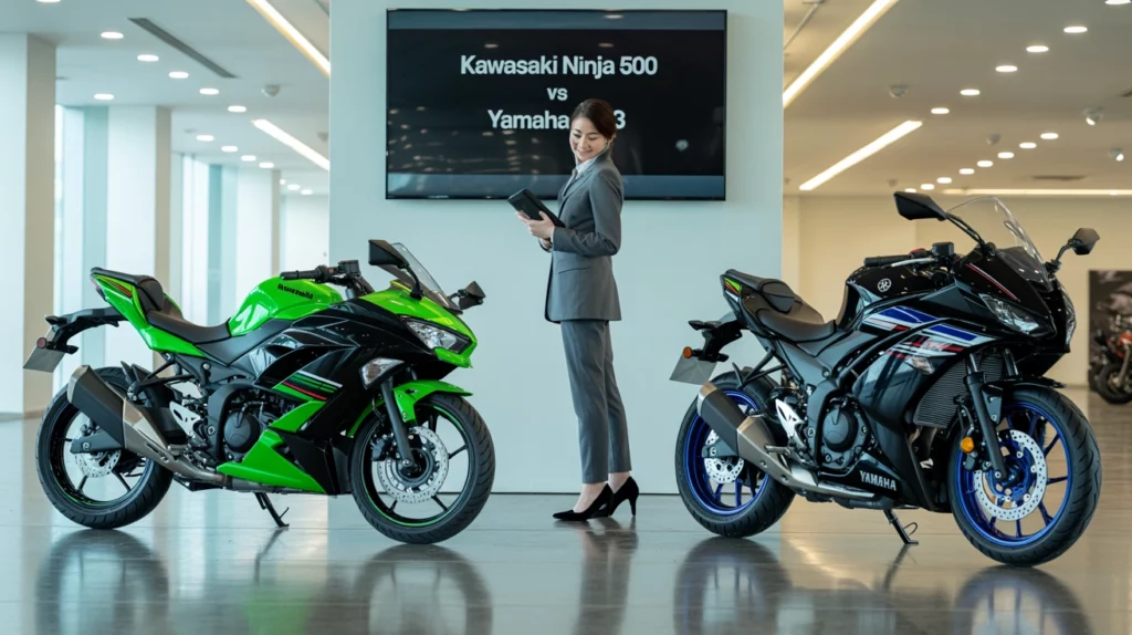 Kawasaki Ninja 500 vs Yamaha R3